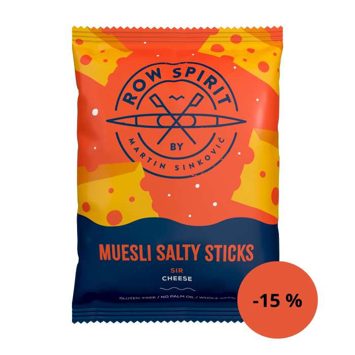 Muesli pločica sa zobenim pahuljicama i sirom