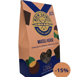 Muesli keksi sa lješnjakom i čokoladom 100g